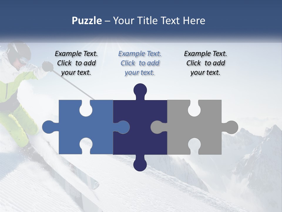 Square View Environment PowerPoint Template