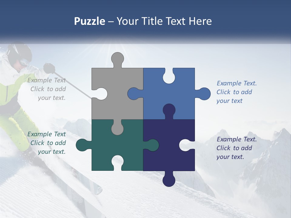 Square View Environment PowerPoint Template