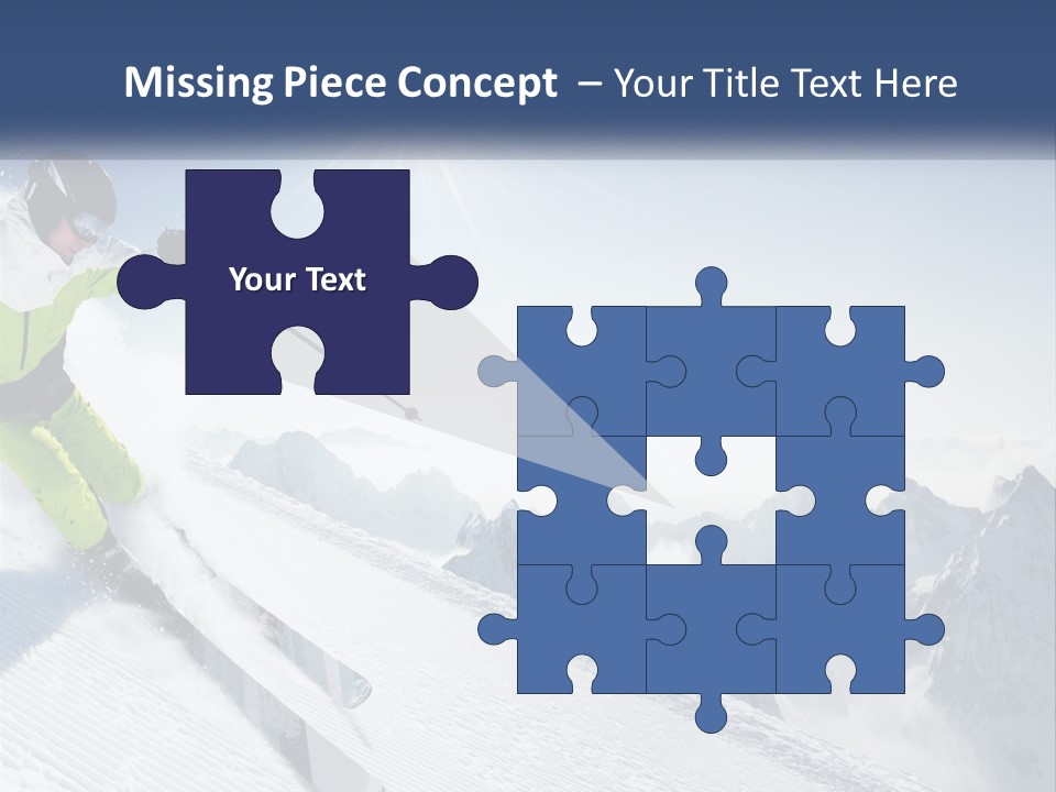 Square View Environment PowerPoint Template