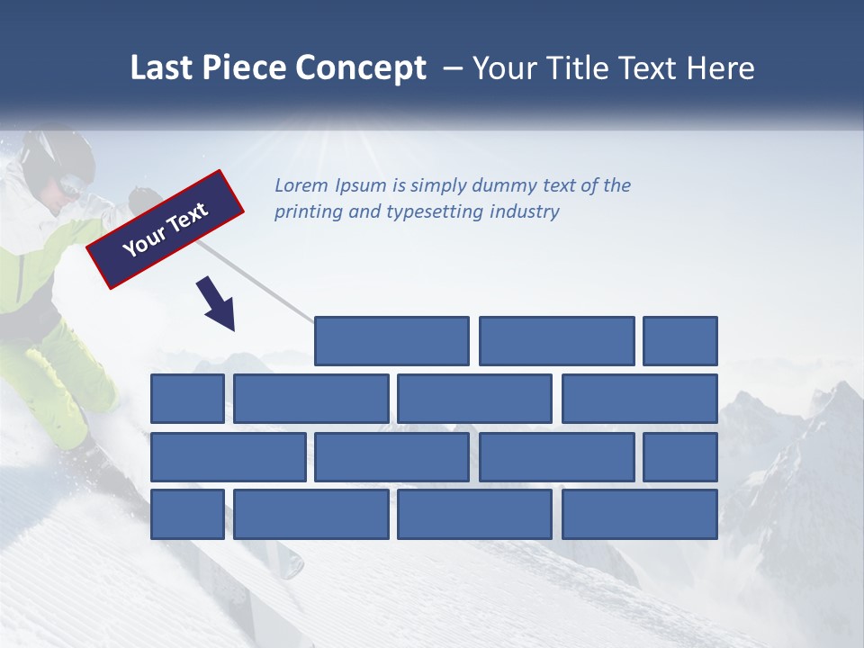 Square View Environment PowerPoint Template