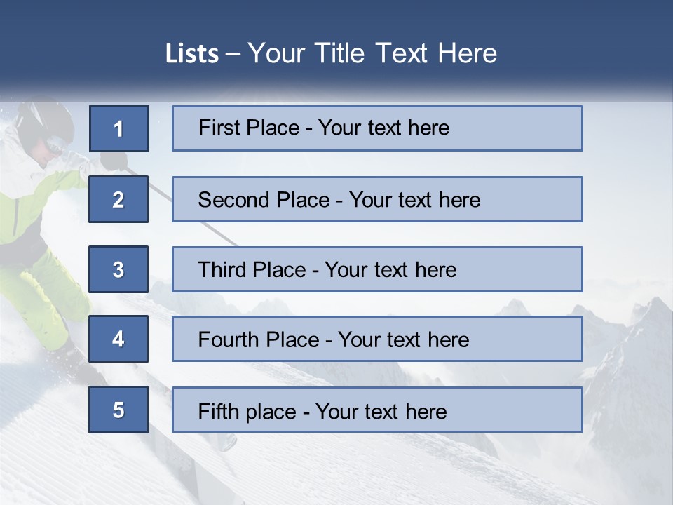 Square View Environment PowerPoint Template