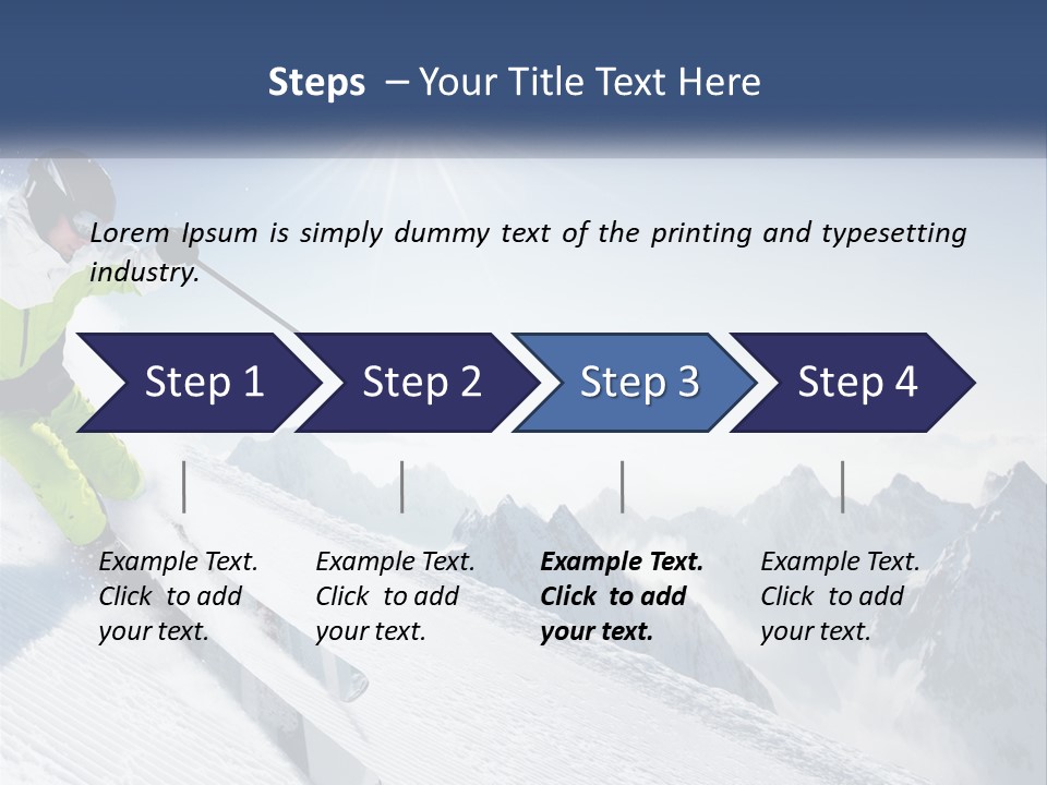 Square View Environment PowerPoint Template
