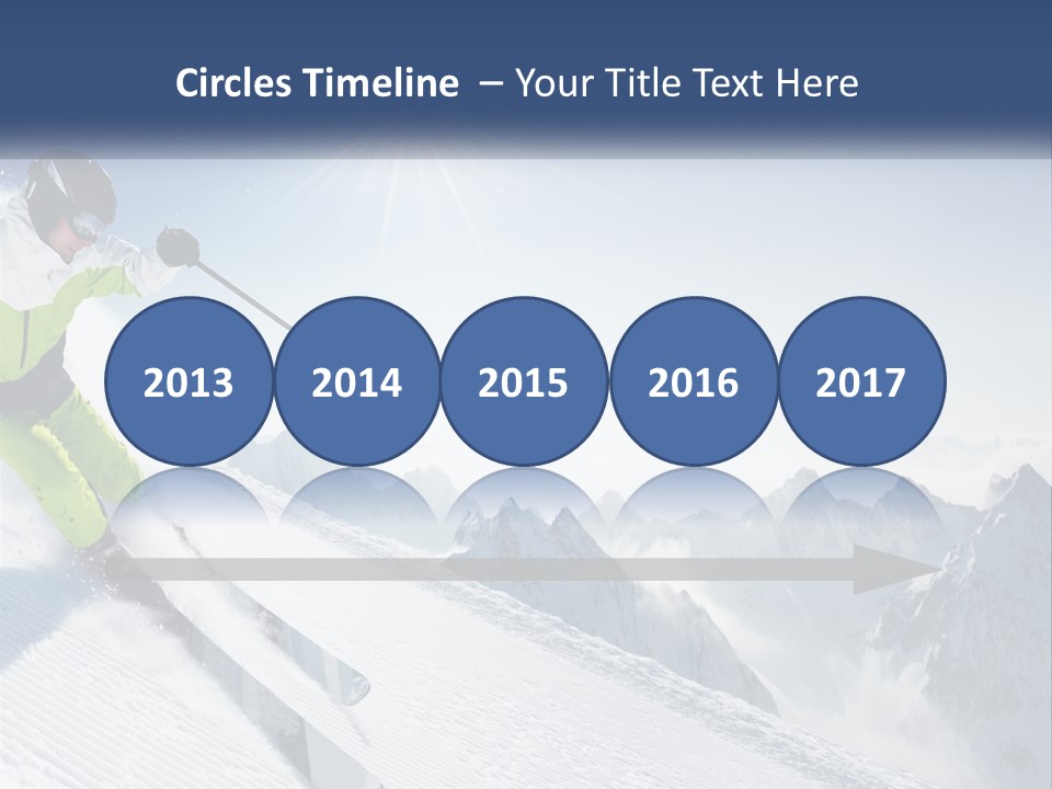 Square View Environment PowerPoint Template