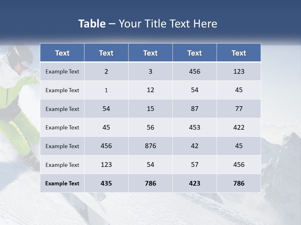 Square View Environment PowerPoint Template