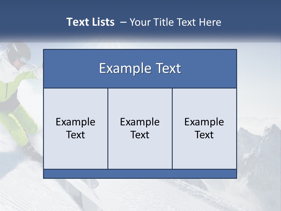 Square View Environment PowerPoint Template