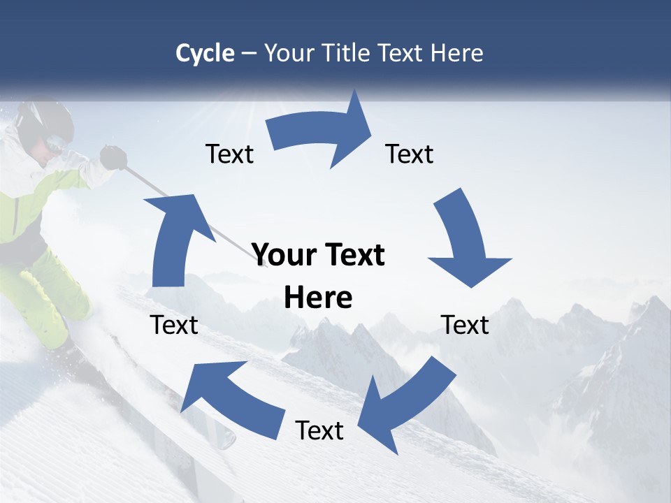 Square View Environment PowerPoint Template