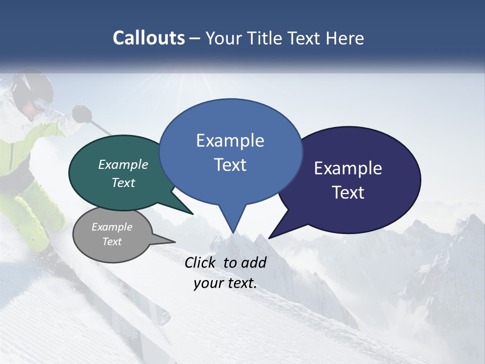 Square View Environment PowerPoint Template