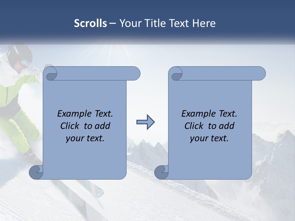 Square View Environment PowerPoint Template
