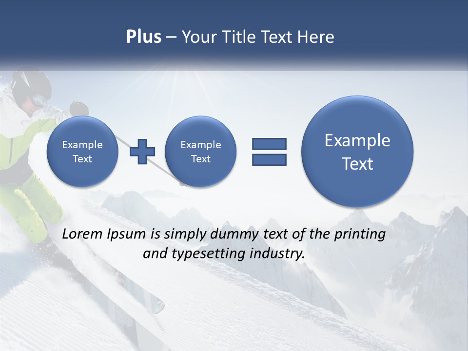 Square View Environment PowerPoint Template