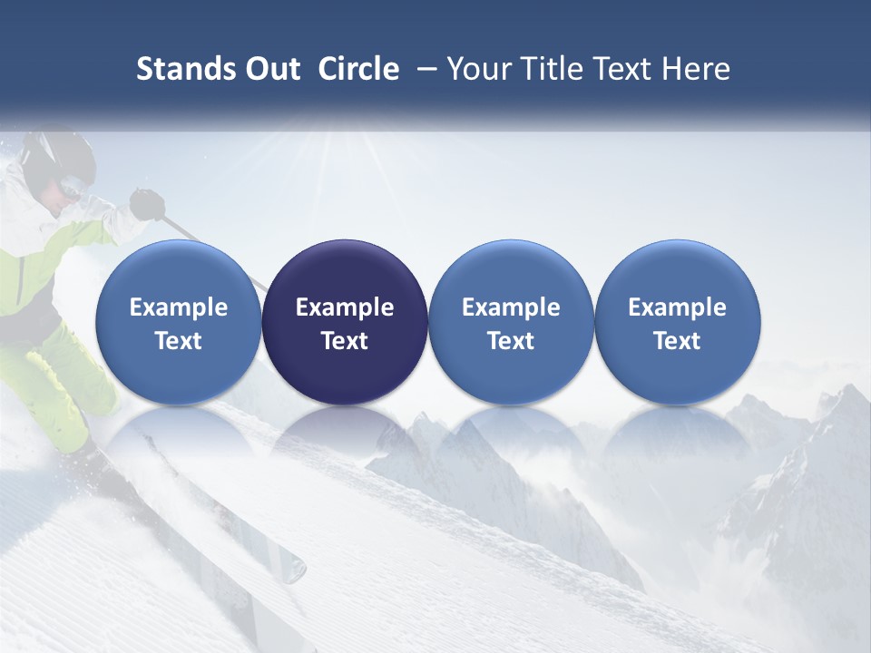 Square View Environment PowerPoint Template