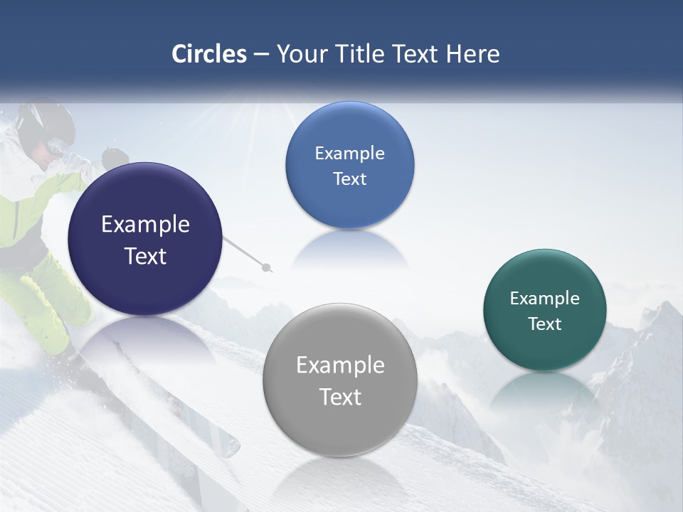 Square View Environment PowerPoint Template