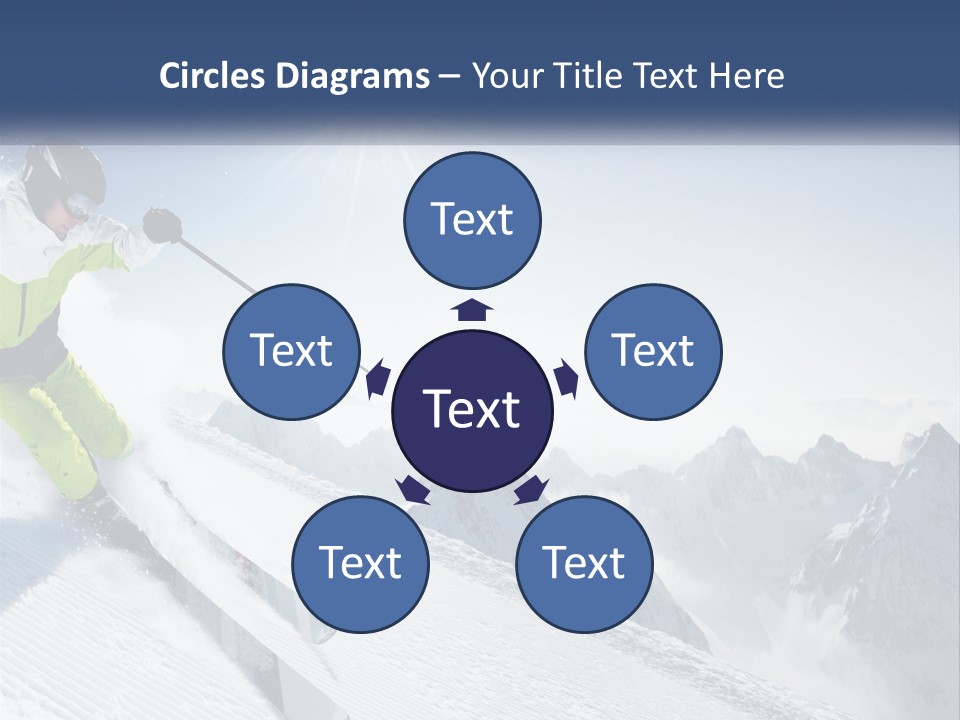 Square View Environment PowerPoint Template