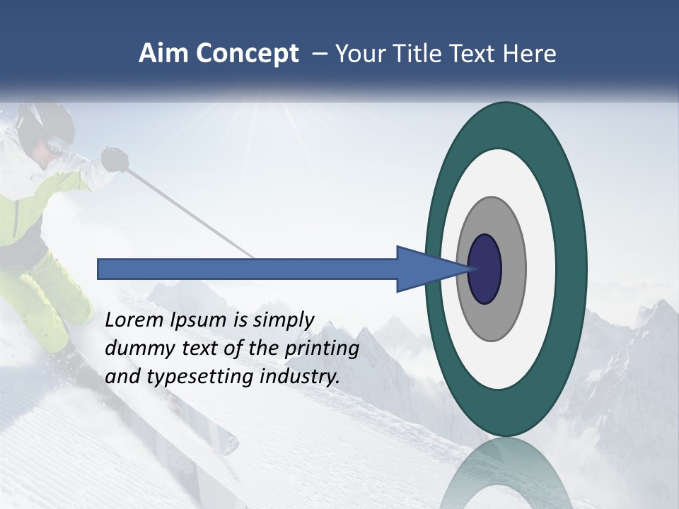 Square View Environment PowerPoint Template