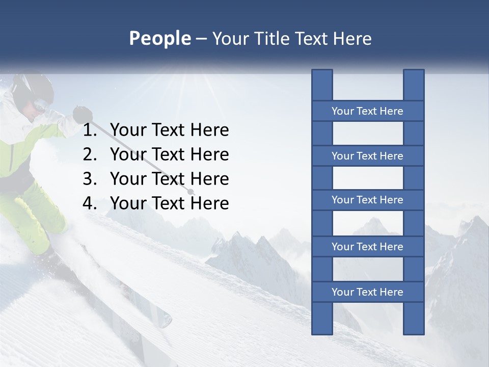 Square View Environment PowerPoint Template