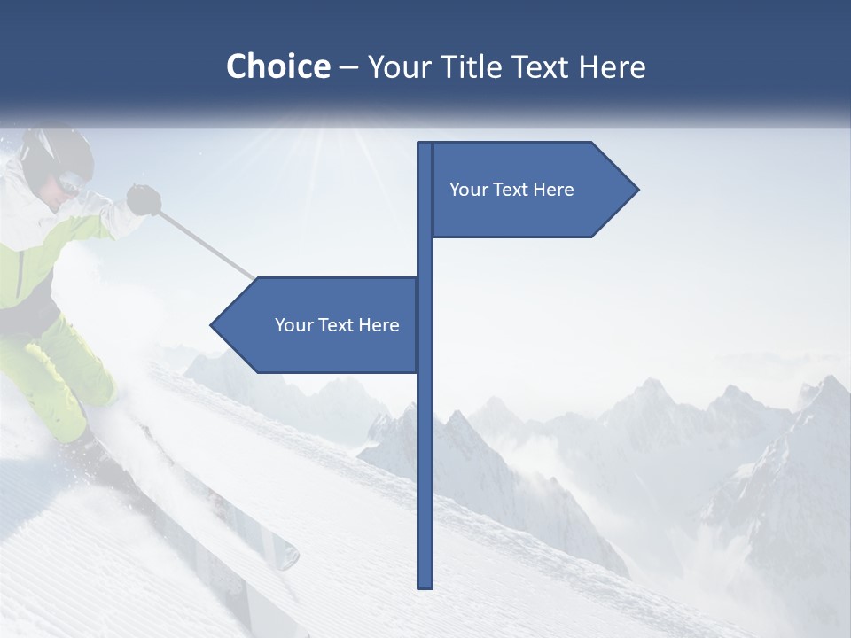 Square View Environment PowerPoint Template