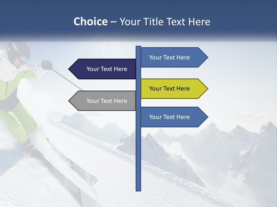 Square View Environment PowerPoint Template