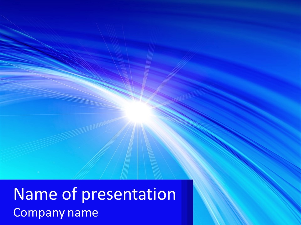 Black Globe Background PowerPoint Template