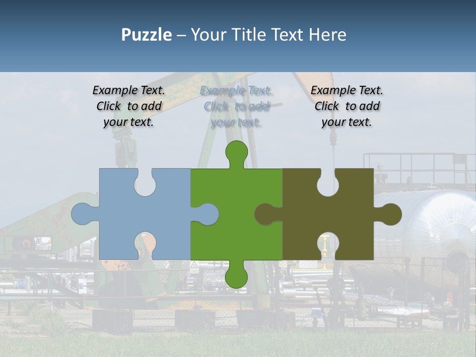 Earth Cube Skyscraper PowerPoint Template