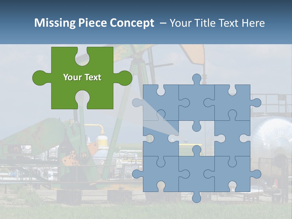 Earth Cube Skyscraper PowerPoint Template
