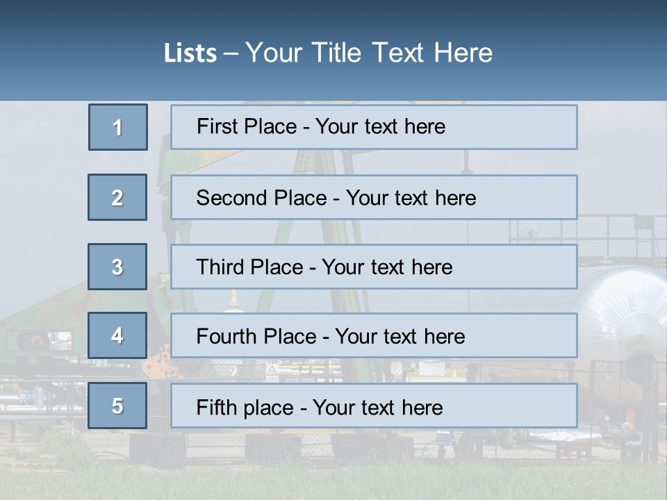 Earth Cube Skyscraper PowerPoint Template