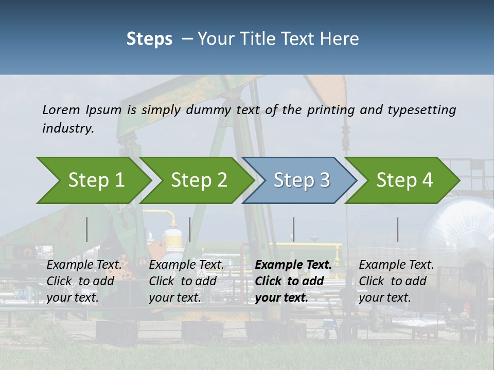 Earth Cube Skyscraper PowerPoint Template