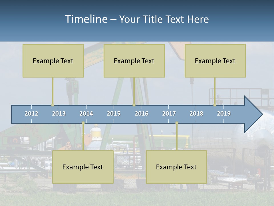 Earth Cube Skyscraper PowerPoint Template
