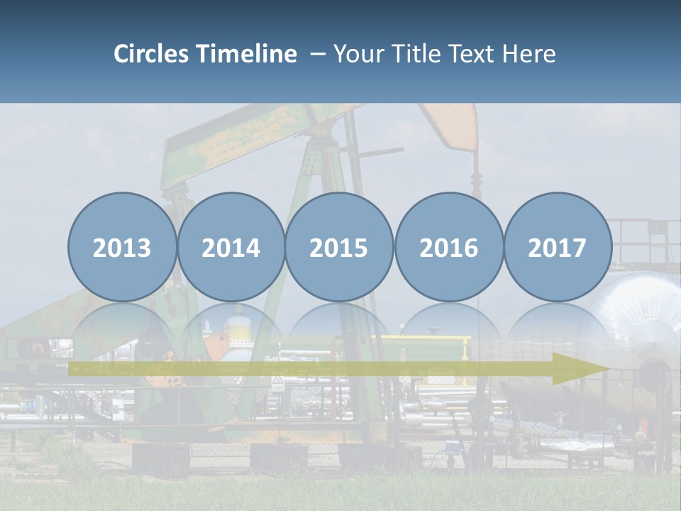 Earth Cube Skyscraper PowerPoint Template