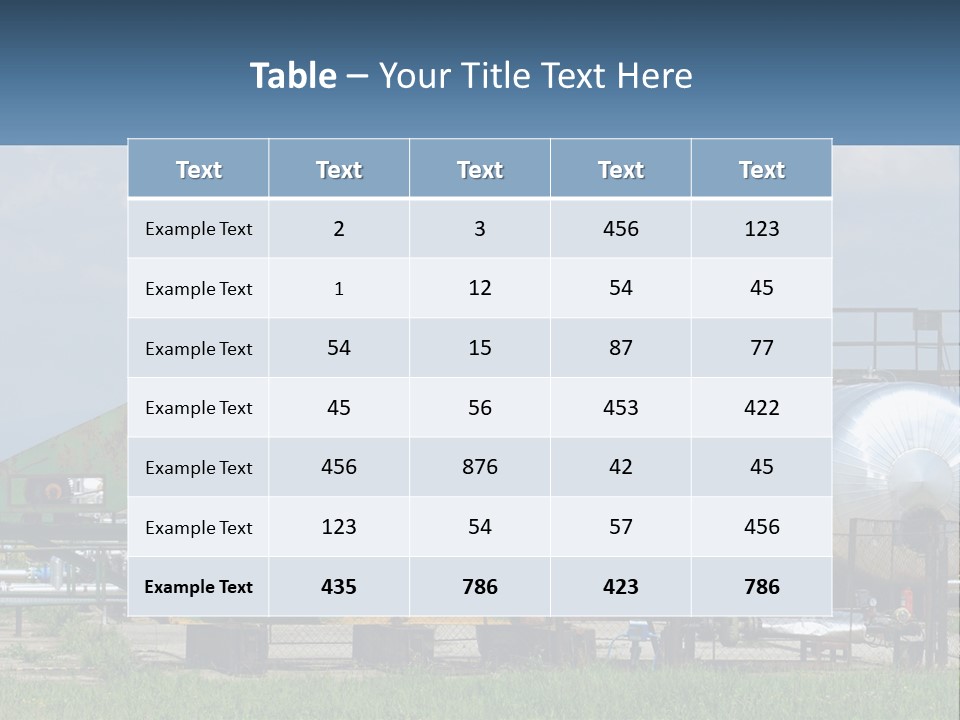 Earth Cube Skyscraper PowerPoint Template