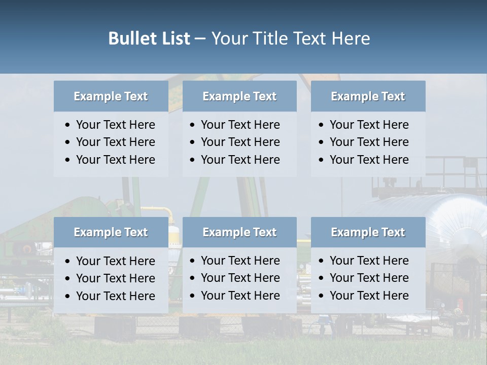 Earth Cube Skyscraper PowerPoint Template