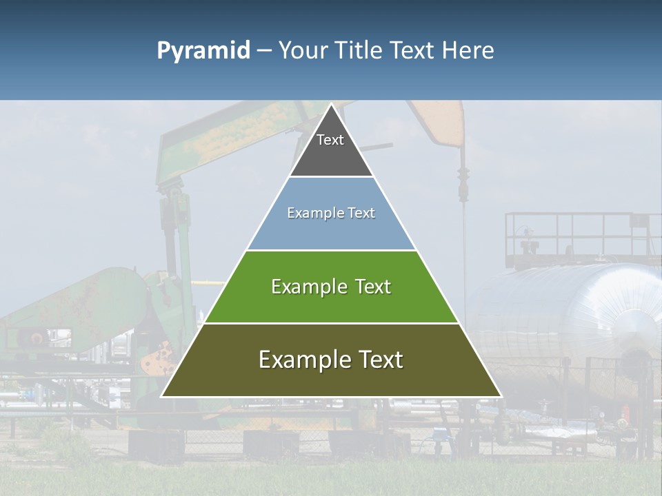 Earth Cube Skyscraper PowerPoint Template