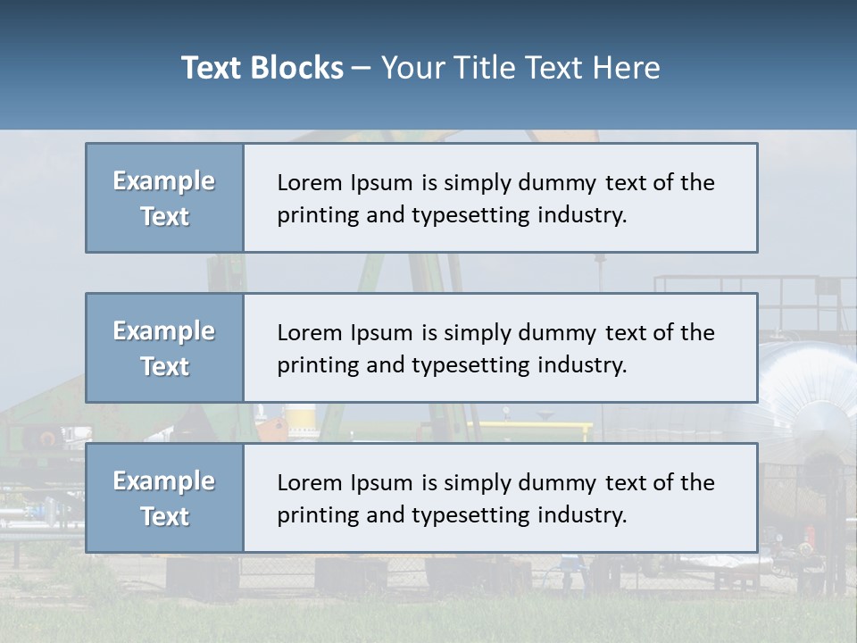 Earth Cube Skyscraper PowerPoint Template
