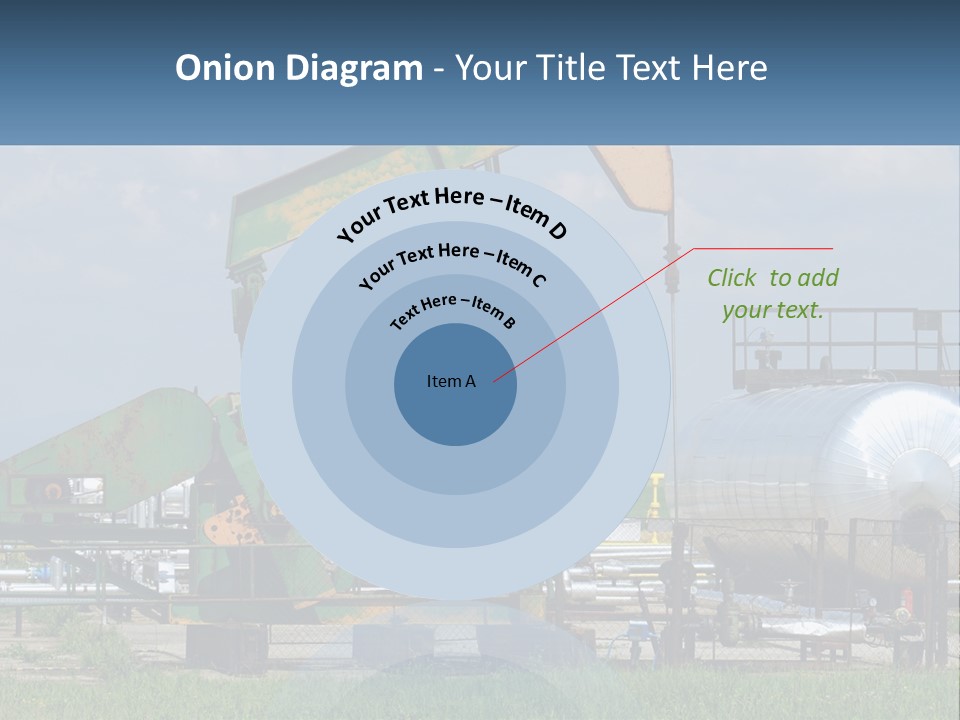 Earth Cube Skyscraper PowerPoint Template