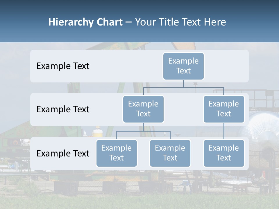 Earth Cube Skyscraper PowerPoint Template