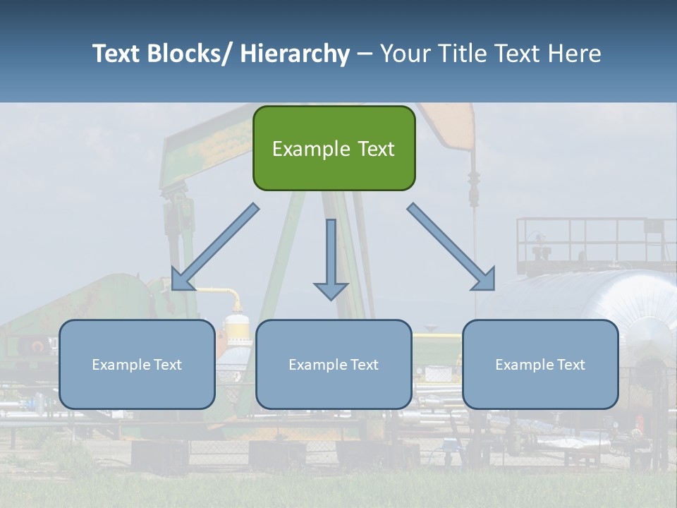 Earth Cube Skyscraper PowerPoint Template