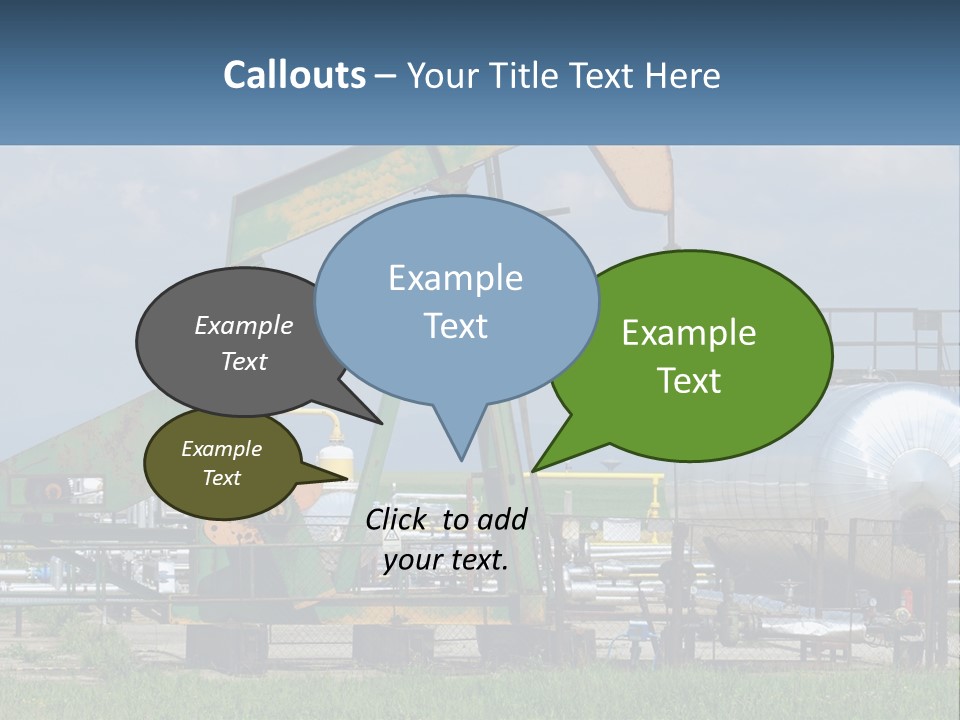 Earth Cube Skyscraper PowerPoint Template