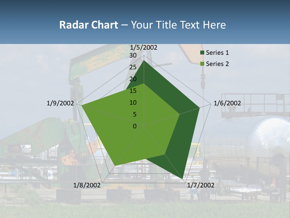 Earth Cube Skyscraper PowerPoint Template