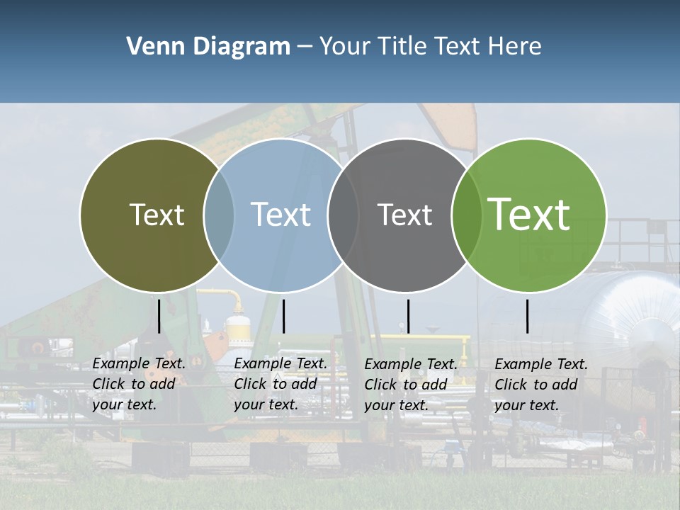 Earth Cube Skyscraper PowerPoint Template