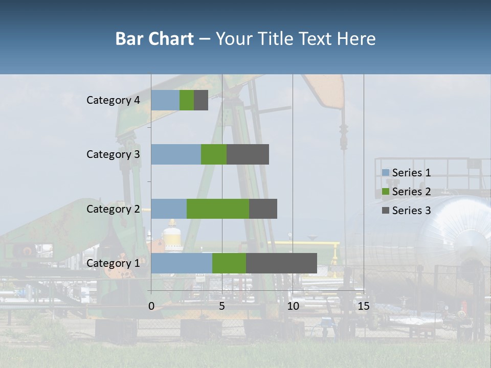 Earth Cube Skyscraper PowerPoint Template