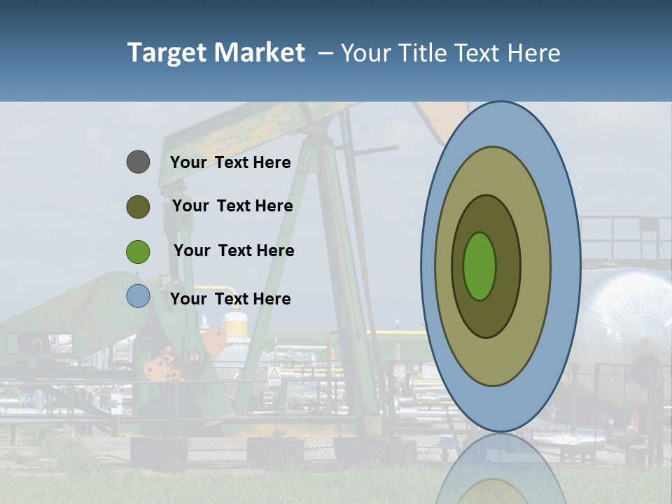 Earth Cube Skyscraper PowerPoint Template