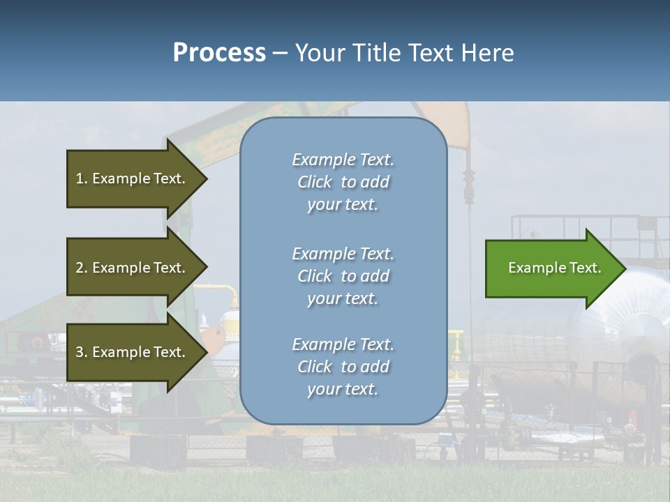 Earth Cube Skyscraper PowerPoint Template