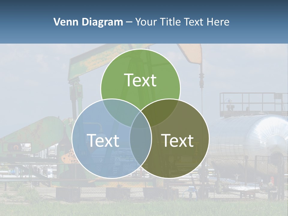 Earth Cube Skyscraper PowerPoint Template