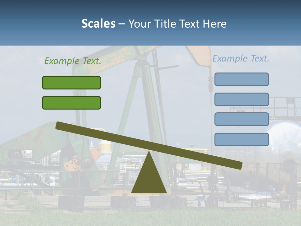 Earth Cube Skyscraper PowerPoint Template