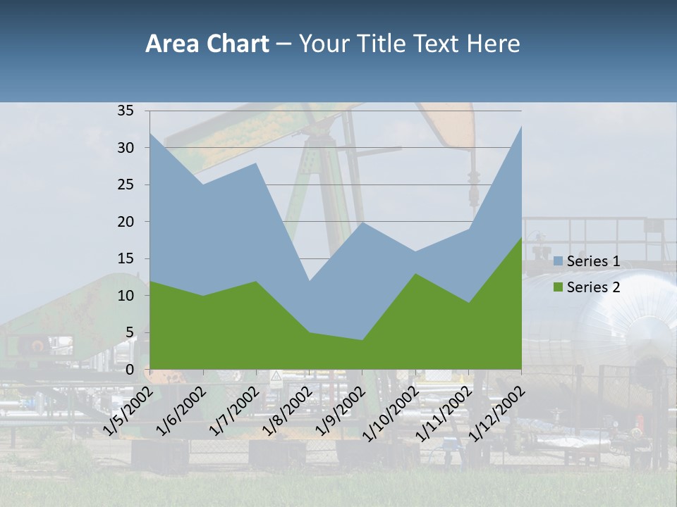 Earth Cube Skyscraper PowerPoint Template