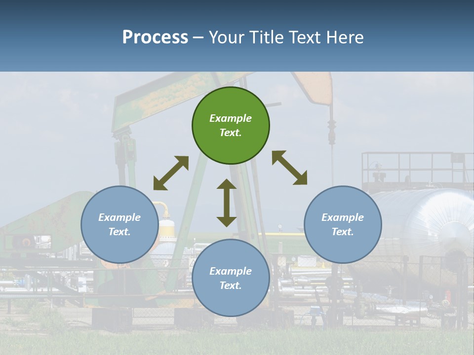 Earth Cube Skyscraper PowerPoint Template