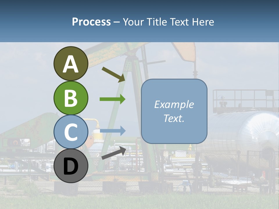 Earth Cube Skyscraper PowerPoint Template