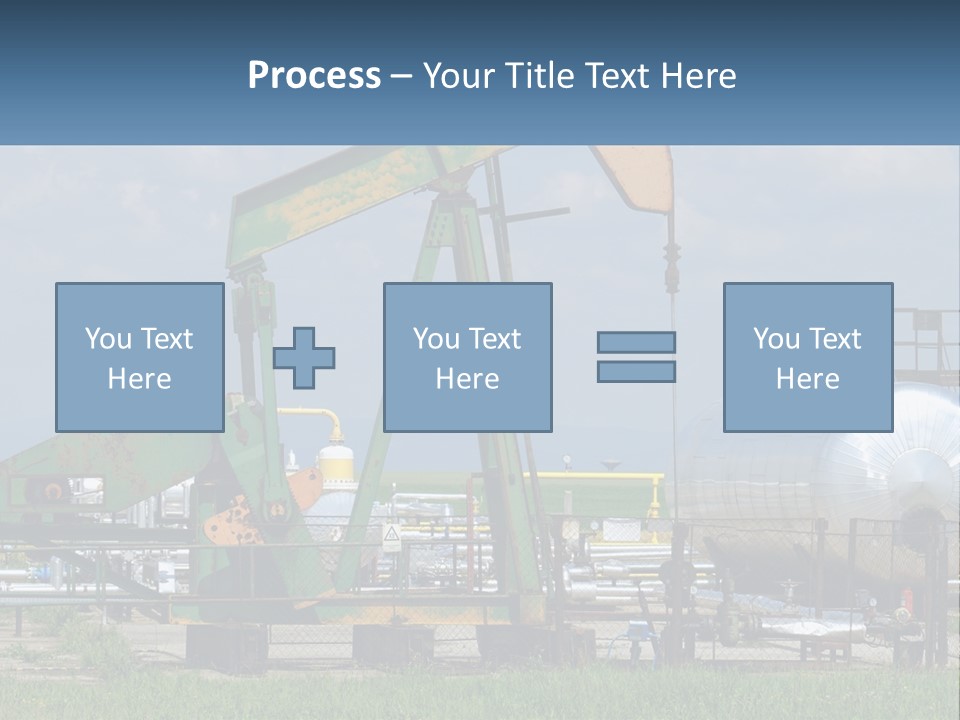Earth Cube Skyscraper PowerPoint Template