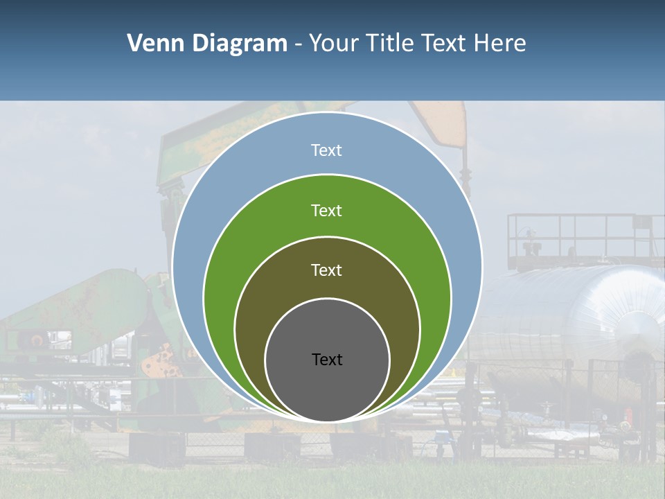 Earth Cube Skyscraper PowerPoint Template