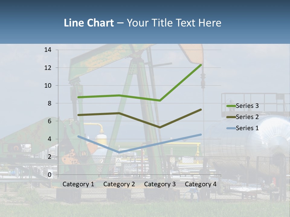 Earth Cube Skyscraper PowerPoint Template