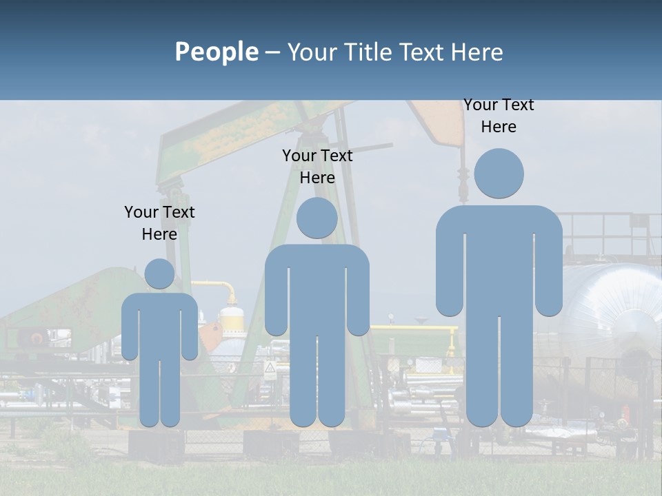 Earth Cube Skyscraper PowerPoint Template