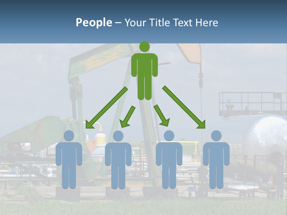 Earth Cube Skyscraper PowerPoint Template